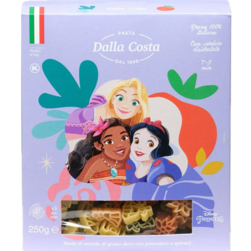 Макарони Dalla Costa Disney Princess, 250 г